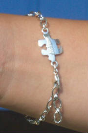 Autism Puzzle Piece Adjustable Bracelet